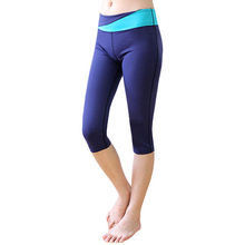 Desempenho de alta qualidade mulheres Capri Yoga Pant para esportes